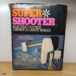 Wear-Ever Super Shooter Electric Cookie & Candy Maker Model 70001